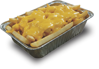 Papas con cheddar