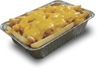 Papas con cheddar